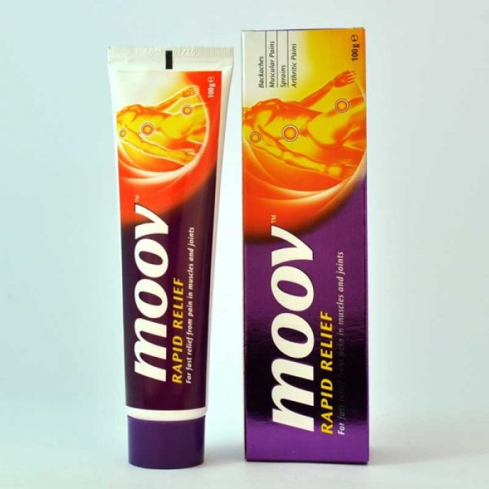 MOOV RAPID RELIEF PAIN MASSAGE CREAM 100MLSohoj Online Shopping
