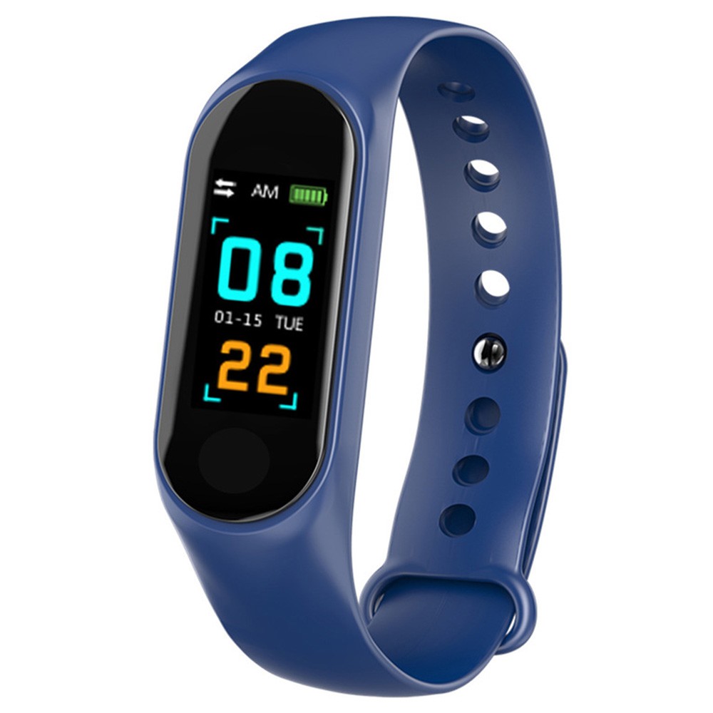 M3 Smart Band Waterproof 0.96" Color TFT Heart Rate Monitor