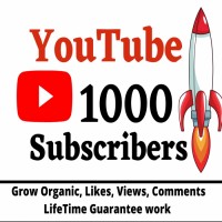 1000 Bangladeshi Non drop YouTube Subscribers [ 100% Real ] [ R30 ] [Recommended]