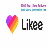 Likee Followers (Non Drop) [Real] Super High Quality ১০০০ লাইকি ফলোয়ার