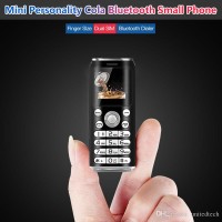 Fashion Mini Mobile Phone SATREND K8 Dual Sim small size cola cellphone MP3 Bluetooth dialer Call recording celular