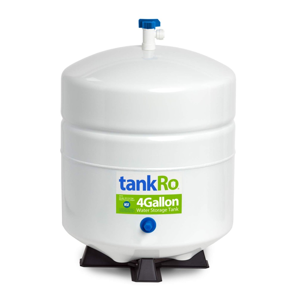 EVTSCAN 3.2 Gallon Pressurized Water Storage Tank with Ball Valve for Reverse Osmosis RO Systems Water Filter System