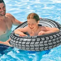 INTEX 59252 TIRE TUBE Inflatable Swimming Float