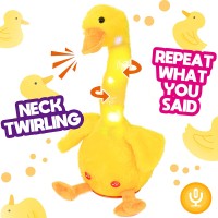 Cute Dancing Duck with Music & Attractive Flashing Lights, Fun Entertaining Toys for Kids