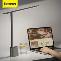 BASEUS Smart Eye Series Rechargeable Folding Reading Desk Lamp (Smart Light) – Dark Grey DGZG-0G