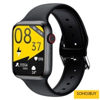 W13 Plus Watch Multi-function Fitness Tracker 1.6inches Smart-Touch Wristwatch for Outdoor