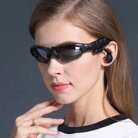 Smart Sunglasses Wireless Bluetooth Headset Polarized Glasses Music Headphones Voice Control