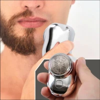 Portable Mini Electric Shaver for Men Wet and Dry USB Washable Quick Rechargeable Waterproof Electric Shaver
