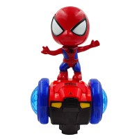 Humaira Spider Dancing Robot Battery Operated Musical Bump and Go, Sing and 360° Rotation with 4D Flashing Light Toy for Kids Boys