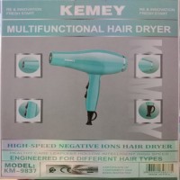 High-Speed Negative Lons Hair Dryer Kemey Model-9837