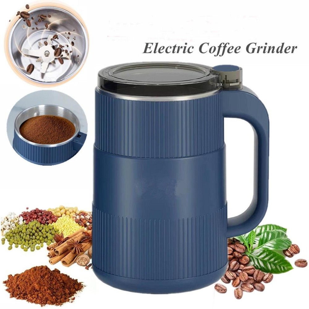 Multifunctional Grinding Machine - Electric Spice Grinder Fine Powder, with 304 Stainless Steel Blade