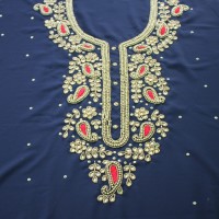 Karchupi Kameez Dress For Women (1 Piece) Blue