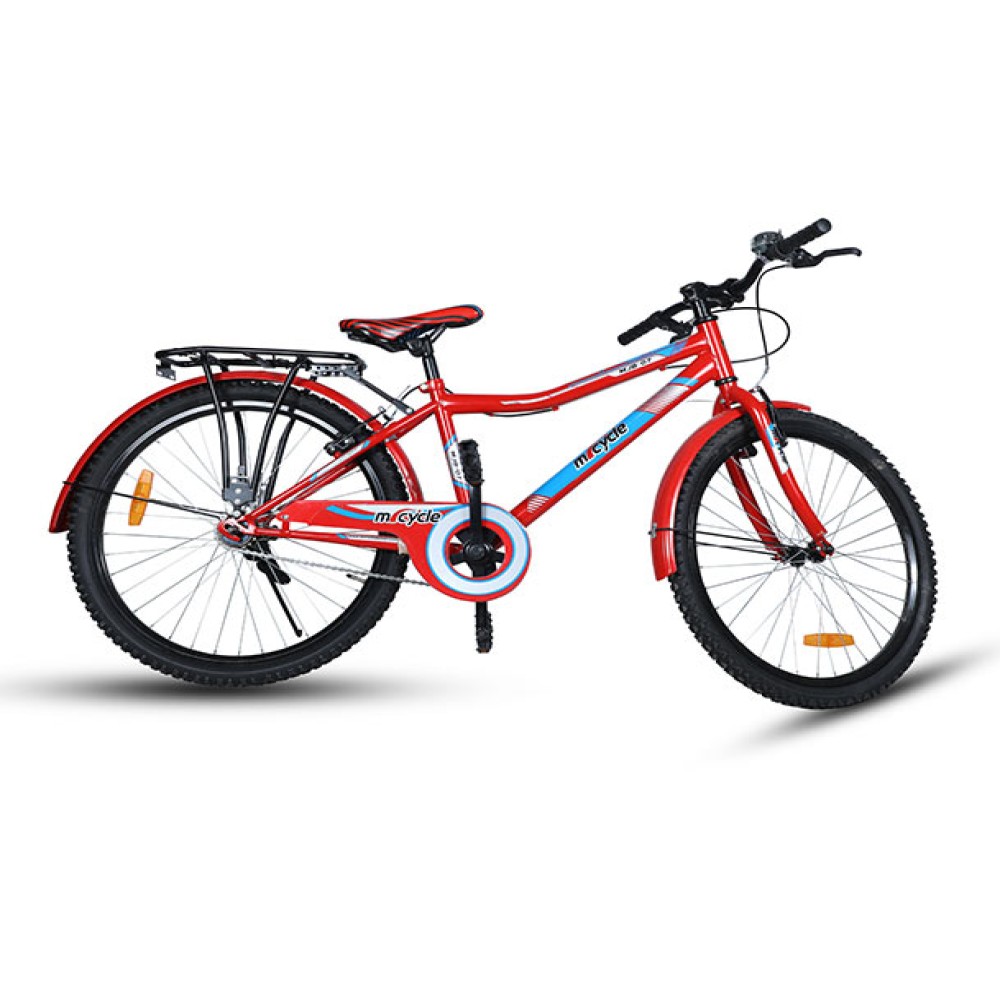 Micycle Steel 1-Spd 24 MJB-07 Gents Red (PC)