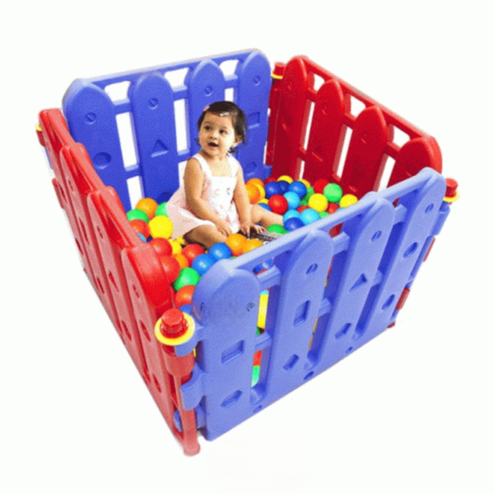Baby Playtime Playpen Small size 31"X22" With 50 pcs Ball