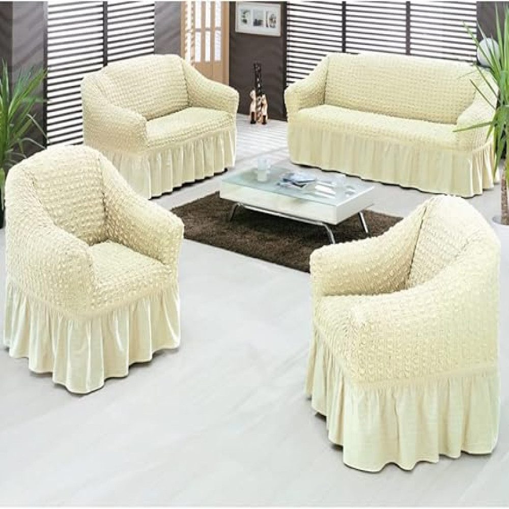 Fabienne Turkish Stretchable  5-Piece Sofa Covers