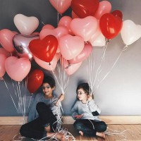 Love Heart Helium Balloons