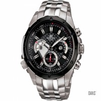 CASIO EDIFICE EF 535 all  stainless steel active cornography and waterproof Men's watch