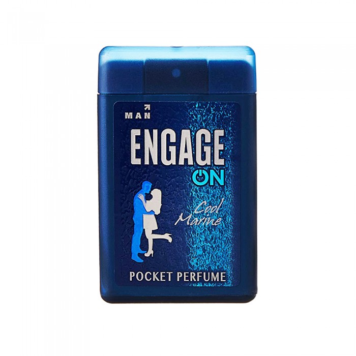 Engage Cool Marine Pocket Perfume Man_ 18 ml